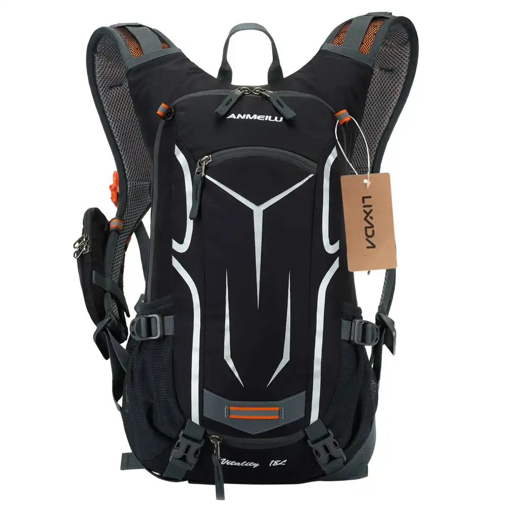 lixada 18l vodonepronicaemaya velosipednaya sumka mtb velosipednyj ryukzak s dozhdevikom dyshashij ryukzak dlya alpinizma kempinga velosipeda
