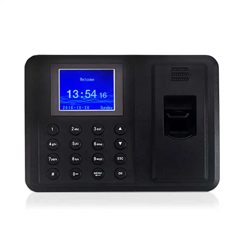 

Biometric Fingerprint Time Attendance Machine Office Time Recorder HR Employee Management C900U Fingerprint Scanner EU Plug