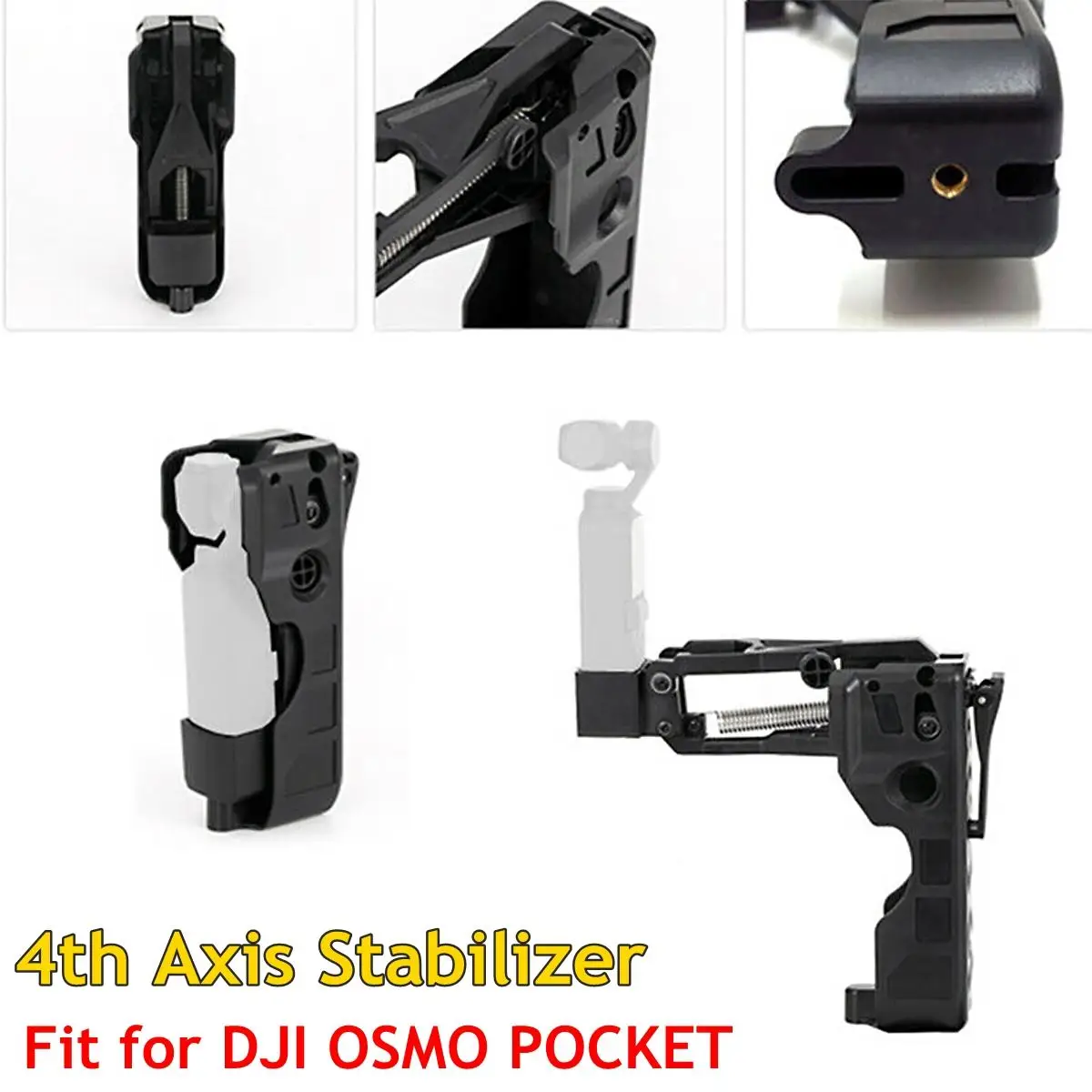 

NEW Damping Bracket 4th Axi Stabilizer Handle Grip Holder Arm for DJI for OSMO for Pocket Stabilizer Bracket Pocket Accessory