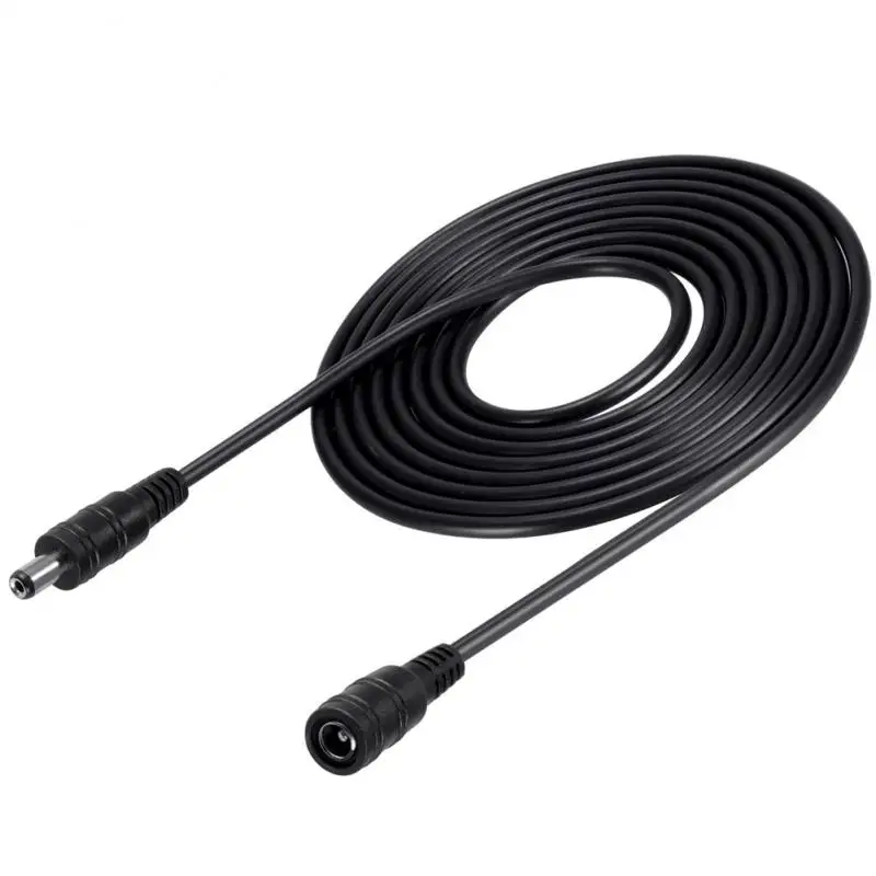 Cable de extensión de alimentación de la Cámara de extensión de 1M 2M 4M 5M 10M macho de Cable hembra para el Router y la tira de Led de equipos eléctricos