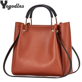 

Bucket Bag Fashion Women Leisure Single Shoulder Bags for Female Top-Handle Totes Crossbody Bags Pack Purse Ladies Sling Bags