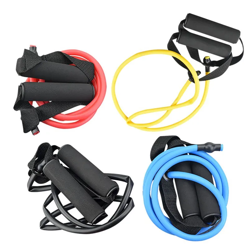 Archery Fitness Sport Training Yoga Pull Rope Chest Expander Resistance Band Tube Multi Function Pull Cord Shooting Accessories