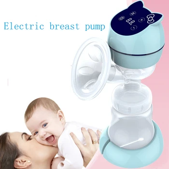 

Portable Electric Breastfeeding Pumps Integrated Single Convenient Milk Breast Pump with Touch-Sn Rechargeable