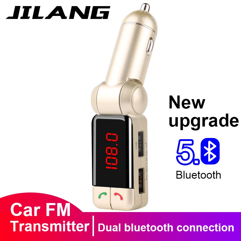 Автомобильный Bluetooth передатчик BC06B ЖК дисплей MP3 FM SD USB зарядное устройство
