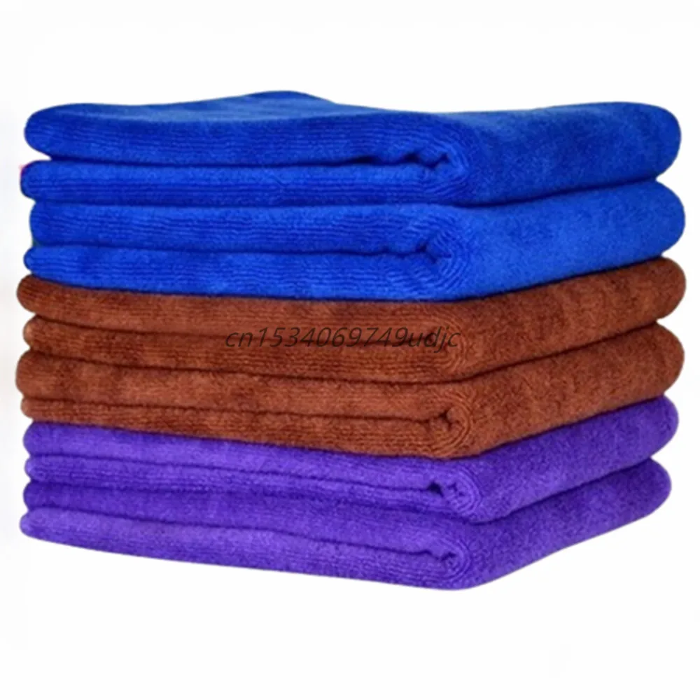 

2PCS 30/40/60CM Microfiber Super Soft Car Cleaning Towel Auto Washing Glass Household Cleaning Small Towel 420GSM