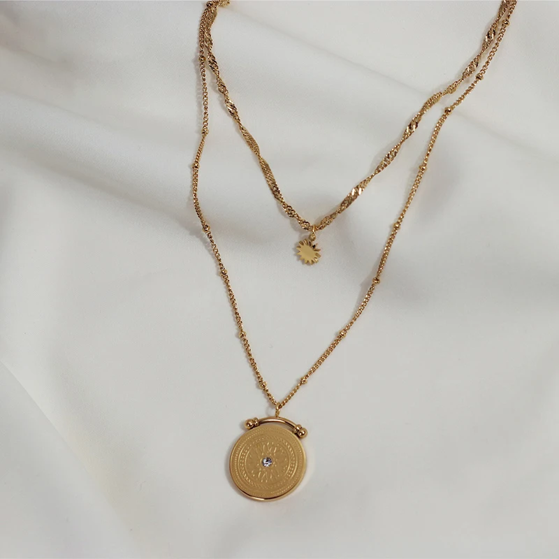 Collana Semi Senape, Collana Religiosa Rotonda Regolabile