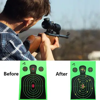 

Economic Green Paper Hunting Bow Rifle Shooting Target Target Stickers Training Archery Paper Target Practice Hunter Outdoor