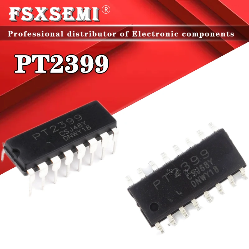 10pcs Pt2399 Dip 16 Echo Processor Ic Cd2399gp 2399 Sop16 Integrated Circuits Aliexpress