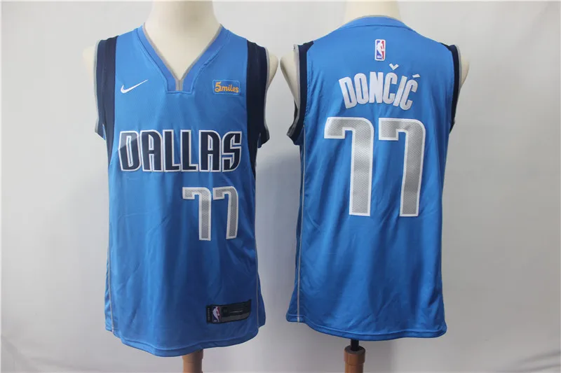 MEN Даллас мужские baskeball#41 Dirk Nowitzki#77 Luka Doncic#6 Кристапс Порзингис майки - Цвет: MEN
