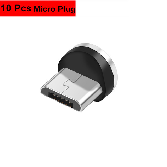 Magnetic Cable Plug Type C Micro USB C Plugs Fast Charging Phone Microusb Type-C Magnet Charger Plug For iPhone XR Adapter
