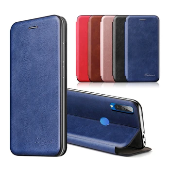 

For huawei honor 9c case leather Flip Magnetic Cover case on honor 9c 9 C Honor9C AKA-L29 xonor honer 9c stand book phone coque