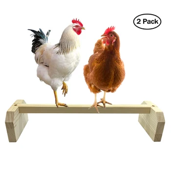 

1/2pc of chicken perch Strong wooden chicken rod Made in China solid color accessories and toys suitable for big bird baby chick