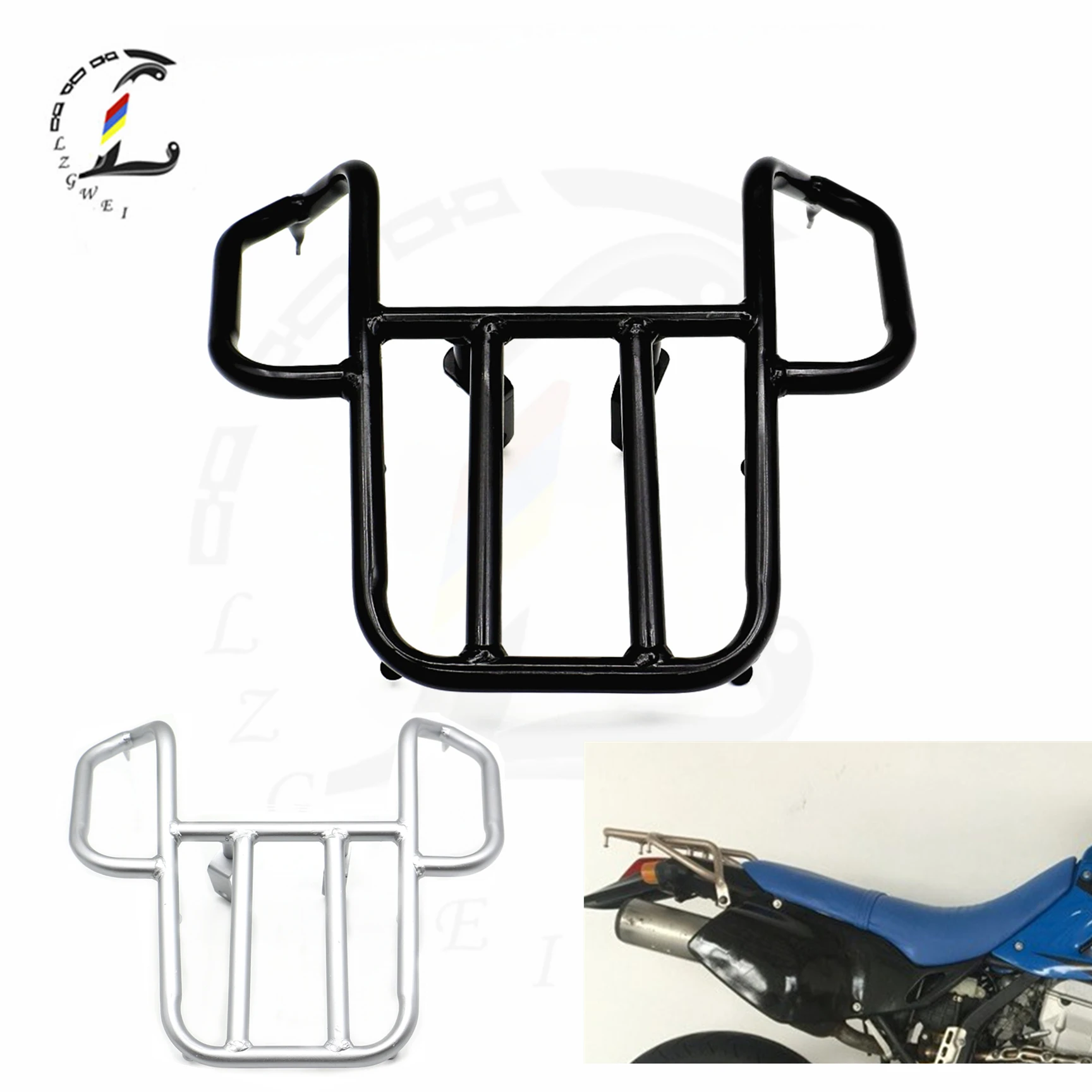 

Motorcycle Fender Rack For Kawasaki KLX250 KLX 250 1993-2007 Travel Saddlebag Luggage Rear Cargo Shelf