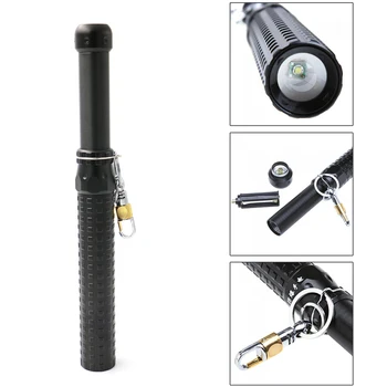 

Aluminum Light Flashlight Outdoor Camping Light Self-defense Telescopic Stick Explosion-proof Stick Flashlight LED