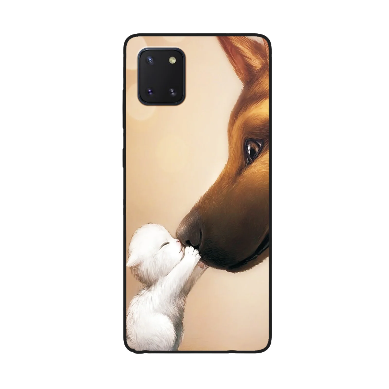 Мягкий силиконовый чехол для Samsung Galaxy Note 10 Lite S10 2020 чехлы телефонов Note10 Lite|coque feather|j2