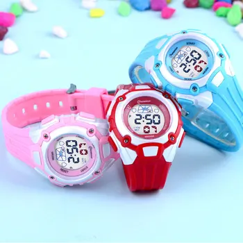 

Kids Casual Wrist Watch Electronic Watch For Kids Children's Multi Function Waterproof Student Sports Electronic Watch
