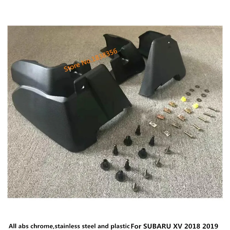 Высокое качество автомобильный Стайлинг крышка Пластиковый упор мягкий брызговик защитный щиток брызговик защитная рамка 4 шт для SUBARU XV