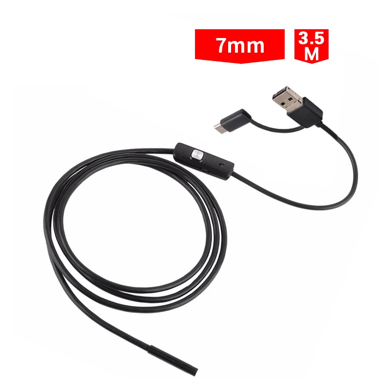 3 в 1 Тип C USB камера промышленный эндоскоп камера эндоскопа IP68 водонепроницаемый с 6 светодиодами для Windows PC для Macbook