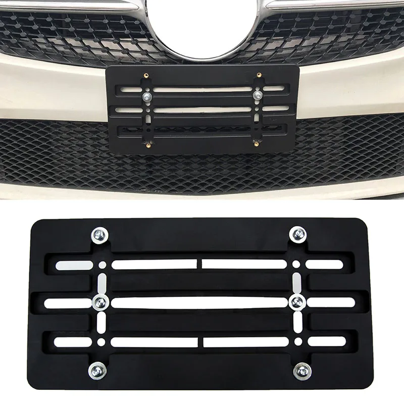 For Bmw 1/2/3/4/5/6/7 Series Universal Car Front License Plate Frame