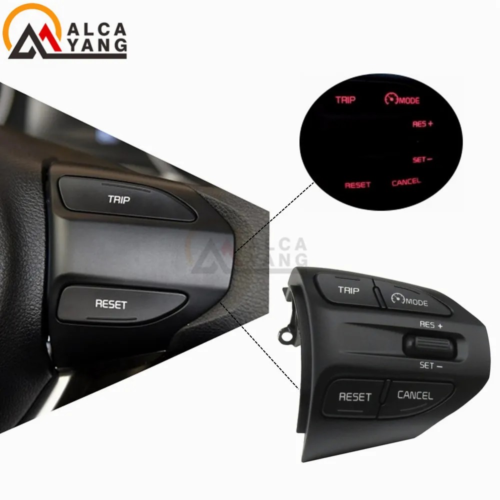 Kia 15~16 KIA Picanto Morning Steering Wheel Cruise Control Switch Right Genuine