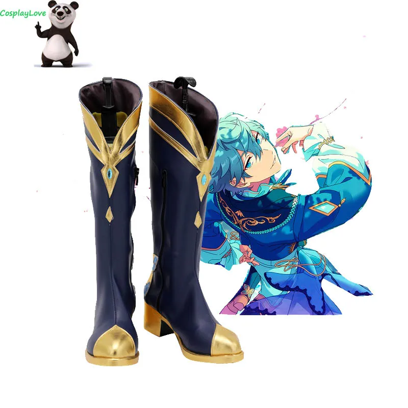 

Ensemble Stars Sena Izumi Blue Shoes Cosplay Boots Newest Custom Hand Made For Halloween CosplayLove