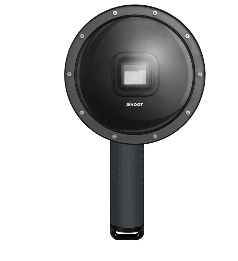 Стрелять 6 дюймов подводный купол Порты и разъёмы для экшн-Камеры GoPro Hero 5 Black действие Камера с держатель для камеры Водонепроницаемый чехол GoPro Аксессуар