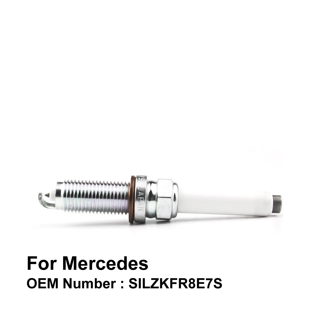 Платиновая Свеча зажигания для Mercedes Benz B260 CLA220 CLA260 CLS260 CLS300 E200 E260 OE SILZKFR8E7S (упаковка