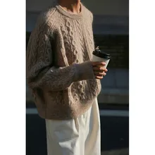 *#Best Price Womens New Arrival Sweaters Wool Mohair Loose Fashion Pullover New Year's Sweater for Women Women Tops Winter 2019 *#Best Price Womens New Arrival Sweaters Wool Mohair Loose Fashion Pullover New Year's Sweater for Women Women Tops Winter 2019