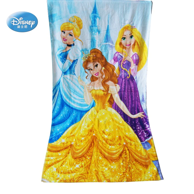 Disney Bella банное полотенце принцессы Золушки 100% хлопок для девушек женщин летнее