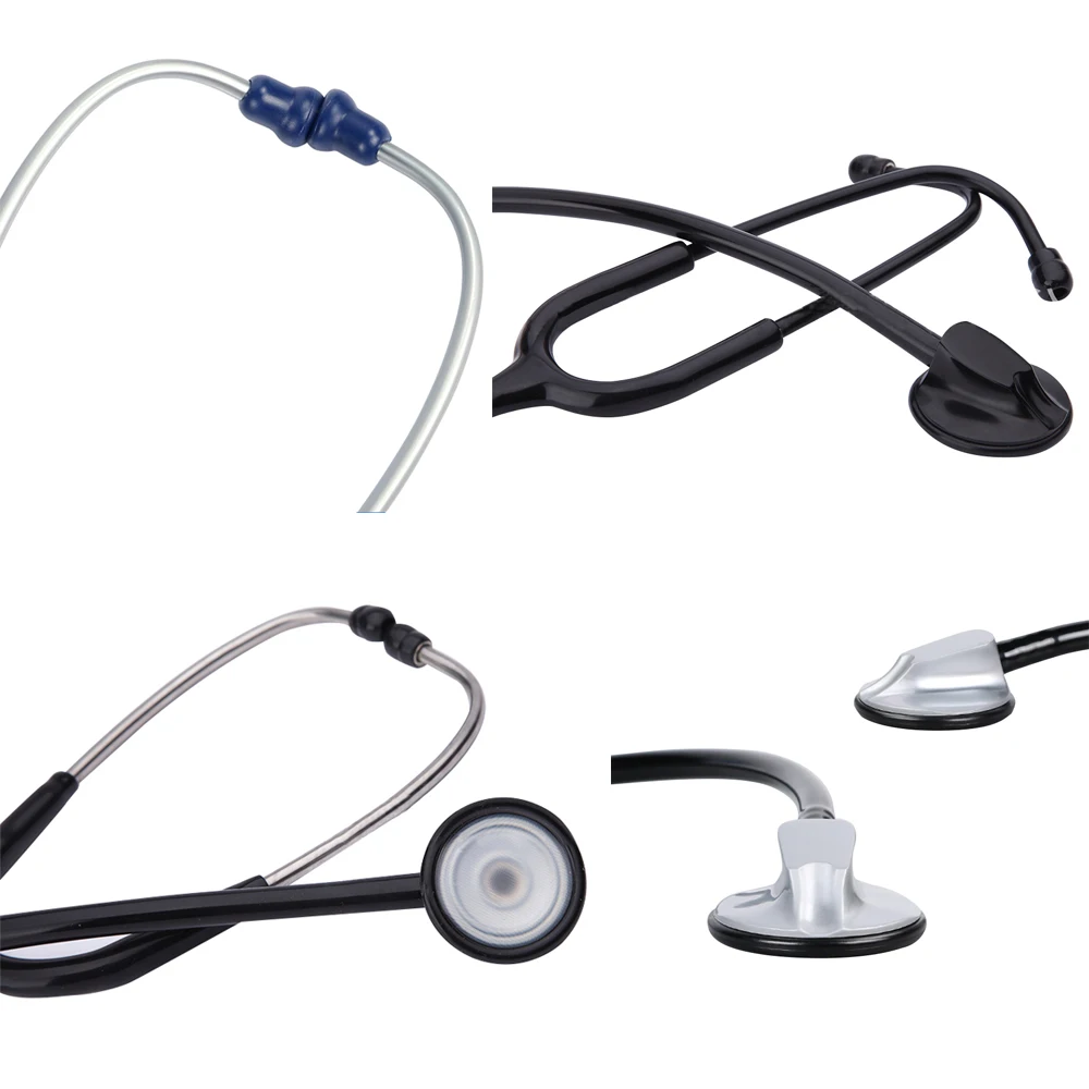 Портативный стетоскоп с одной головкой, профессиональный стетоскоп для кардиологии, медицинское оборудование, студенческий ветеринарный медицинский прибор для медсестры