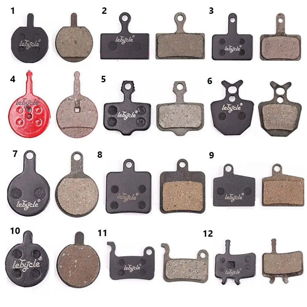 Bicycle Disc Brake Pads Brake Pads Bike Brake Pads 1pair Universal MTB Mountain Bicycle Brake Pads Pair Mountain Road Bike Parts Bicycle Brake Disc MTB Bike Disc Multi-style