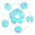 Baby Swimming Float Ring Надувной Младенческий Плавающий Детский Бассейн Аксессуары Круг Купания Надувной Двойной Плот Кольца Игрушка