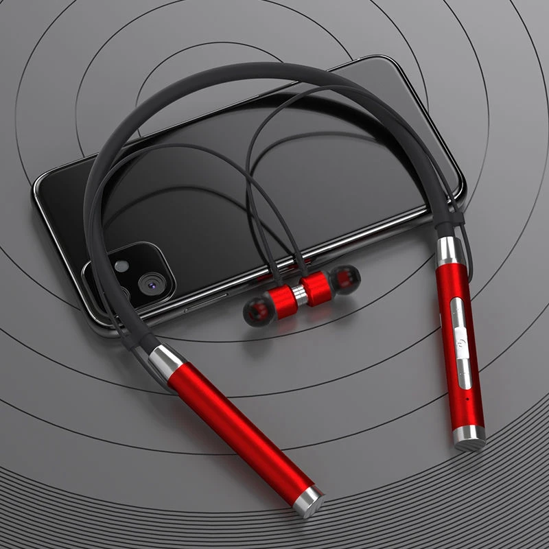 Wireless Bluetooth Neckband Earphones netic Running Headset Waterproof Sport Earbuds Noise Canceling Headphone