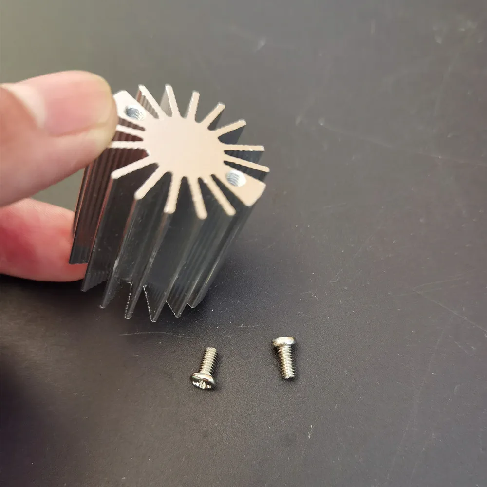 28mm Aluminium Heatsink Round for 1W 3W 5W High Power led For DIY