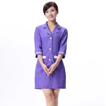 

Nurse Uniform Beautician Overalls Medical Clothing Beautician Dress Beauty Salon Uniforms