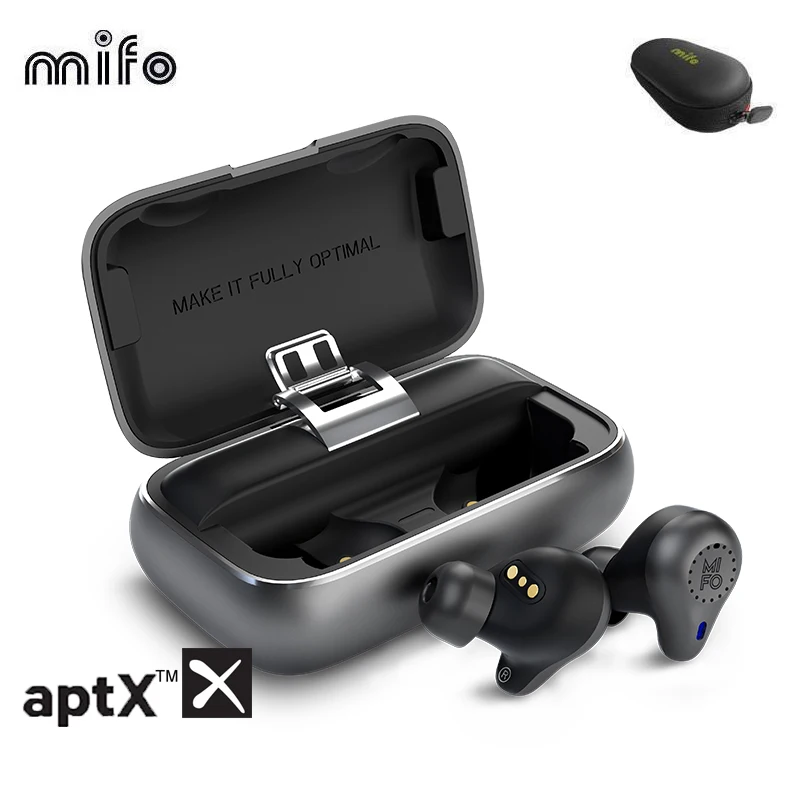 TWS-наушники Mifo O5 Bluetooth 5 2 APTX шумоподавление водонепроницаемые для бега спорта TWS BA |
