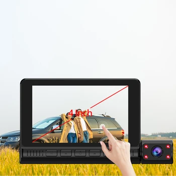 

4.0 inch Driving recorder Car Non-destructive 300W 150 mAh DC 12/24V input