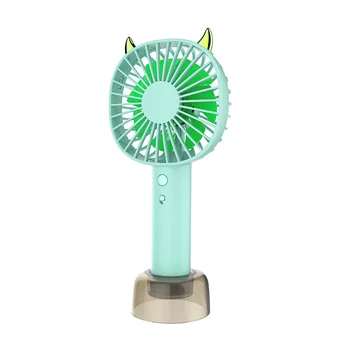 

Cute Handheld Fan Mini Rechargeable Portable Small Electric Fan Student Office Desktop Hand Holding USB Fan 2000mA
