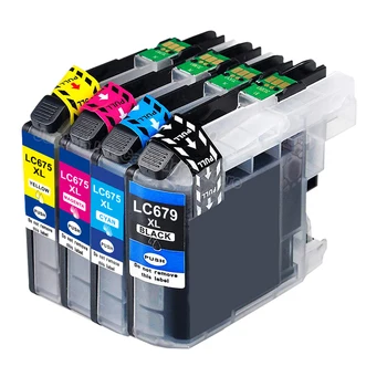 

LC679XL LC675XL 8PAC 2B+2C+2M+2Y ink cartridge FOR Brother MFC-J2720