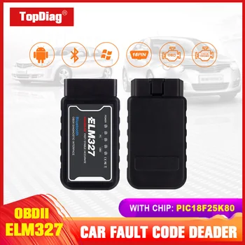 

2020 NEW OBD2 Scanner Adapter Car Diagnostic Tool ELM327 PIC18F25K80 Chip V1.5 Tool Car Accessories Code Reader For IOS Android