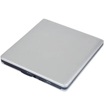 

External DVD CD Drive Portable Ultra-thin Aluminum Alloy USB 3.0 Rewriter Burners High Speed Data Transfer For Laptop PC EM88