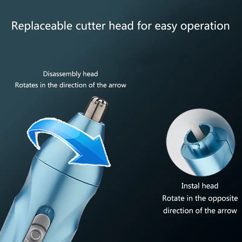 4 в 1 перезаряжаемый триммер для волос электрический мужской ушной нос бровь борода Набор для бритья инструмент