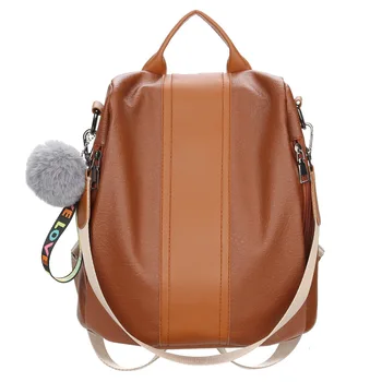 

Make Up Bag Student Backpack School Duffle Fashion Solid Color Travel Women Guccibag Large-volume