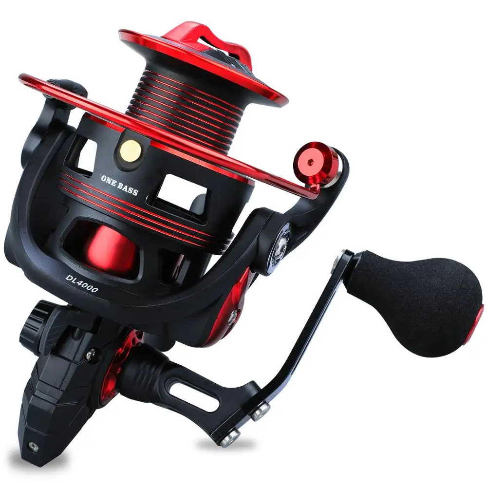 Sougayilang 12+1BB Fishing Reel 5.2:1 High speed Gearing Spinning Fishing Reels for Saltwater Freshwater Fishing Tackle Pesca