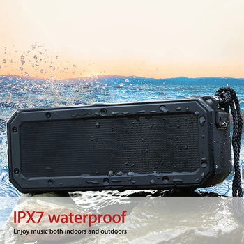 

40W Call Function Bluetooth Speaker Stereo Audio Surround Sound Portable Mini Card Insert Outdoor Waterproof Shocking Bass
