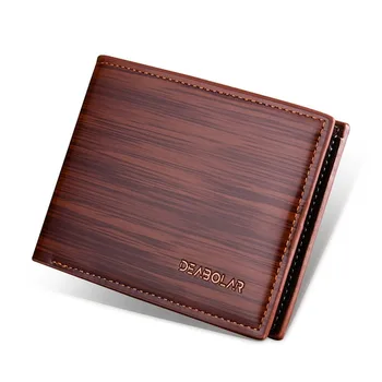 

2020 Men's Short Wallet Korean Multi-functional Card Slot Wallet Student Change Bag Business Man Fashion Purse