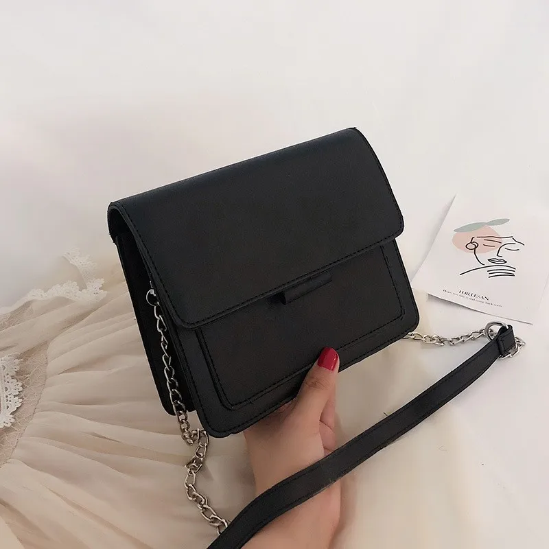 one strap Роскошные женские сумки, дизайнерские сумки, новые кошельки и сумки из искусственной кожи, сумки через плечо с цепочкой для женщин - Цвет: one strap