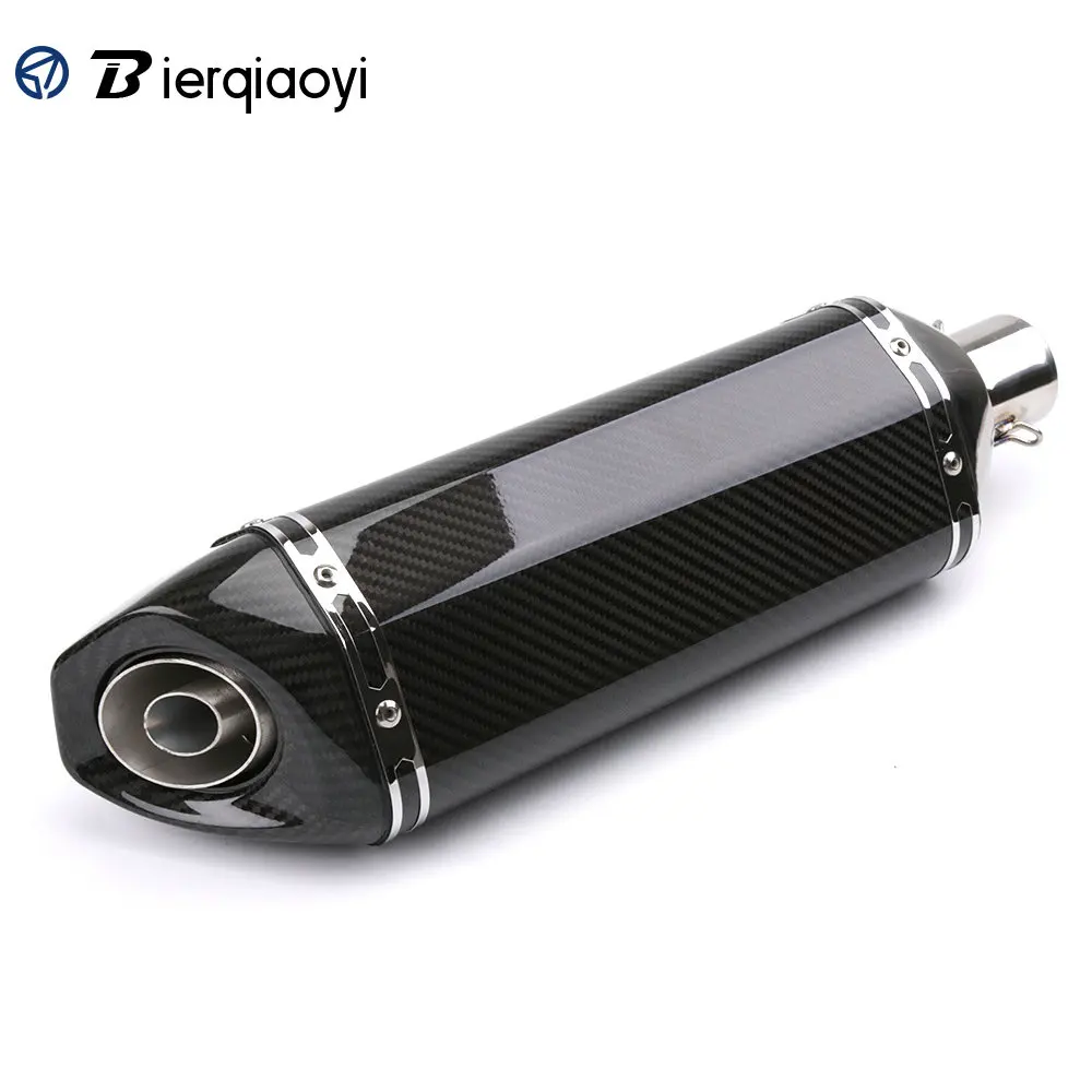 51 мм Универсальный для мотоцикла Yamaha/Honda Akrapovic выхлопной модифицированный глушитель труба скутер, питбайк грязь Мотокросс-Глушитель Трубы