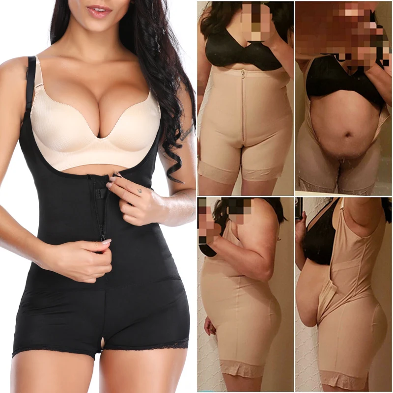 Бесшовный латексный боди MISS MOLY корсет для коррекции фигуры Утягивающее с