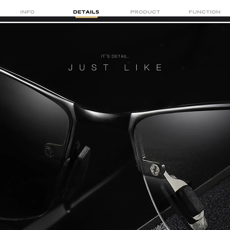 Бренд HD поляризованных солнцезащитных очков Для мужчин новая мода глаза защиты солнцезащитные очки с аксессуары унисекс вождения очки для